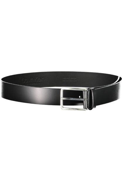 Calvin Klein - Black Leather Men Belt