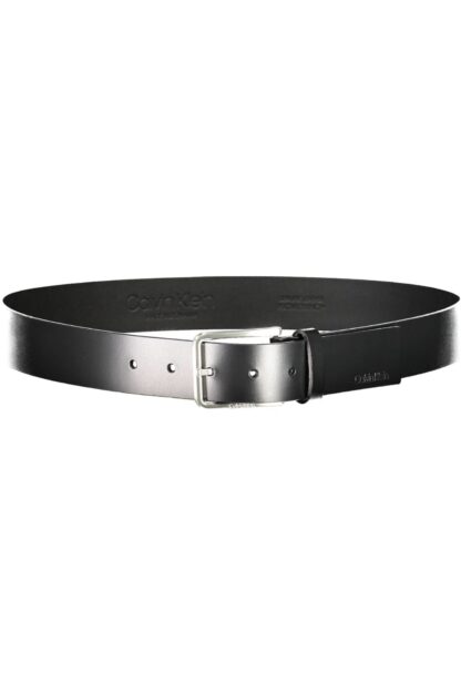 Calvin Klein - Black Leather Men Belt