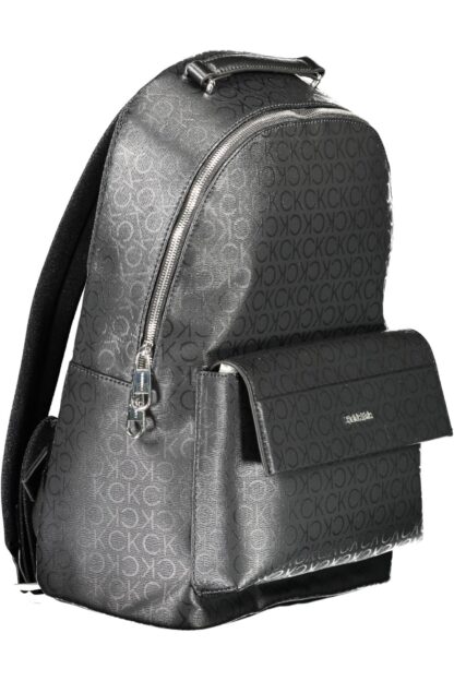 Calvin Klein - Black Polyester Men Backpack