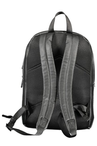 Calvin Klein - Black Polyurethane Mens Backpack