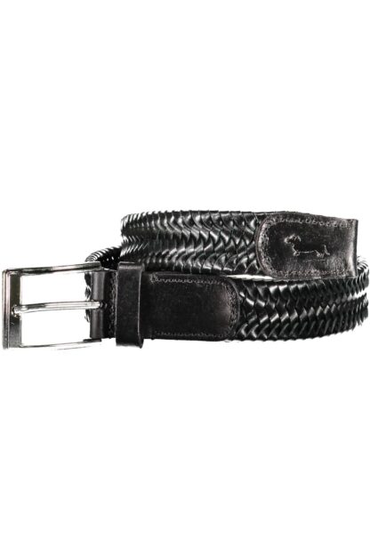 Harmont & Blaine - Black Leather Men Belt