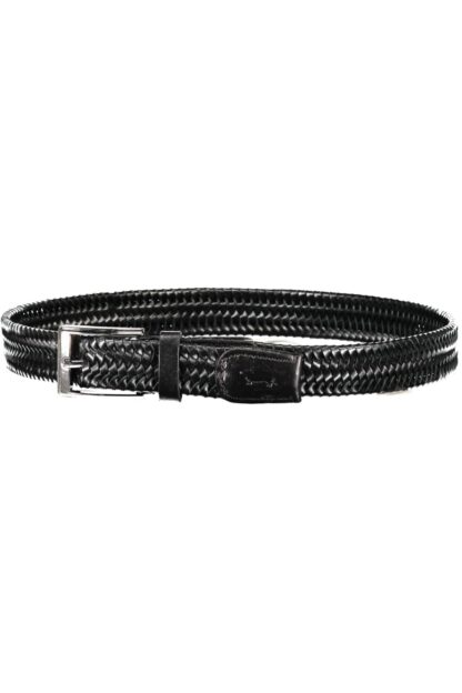 Harmont & Blaine - Black Leather Men Belt