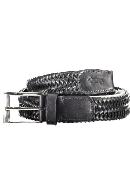 Harmont & Blaine - Black Leather Men Belt