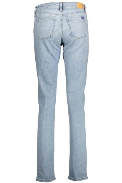 Gant - Light Blue Cotton Women Jeans