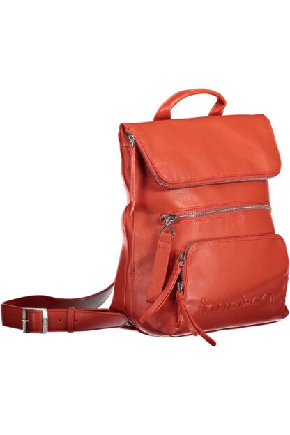 Desigual - Red Polyurethane Women Backpack