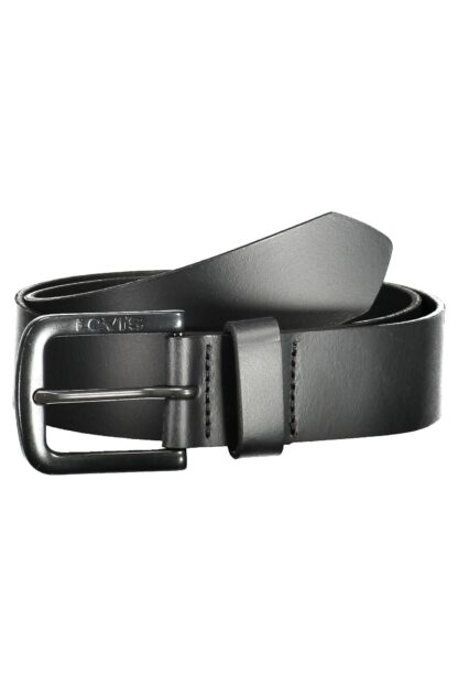 Levi's - Black Leather Men Belt