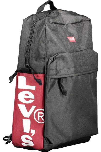 Levi's - Black Polyester Men Backpack