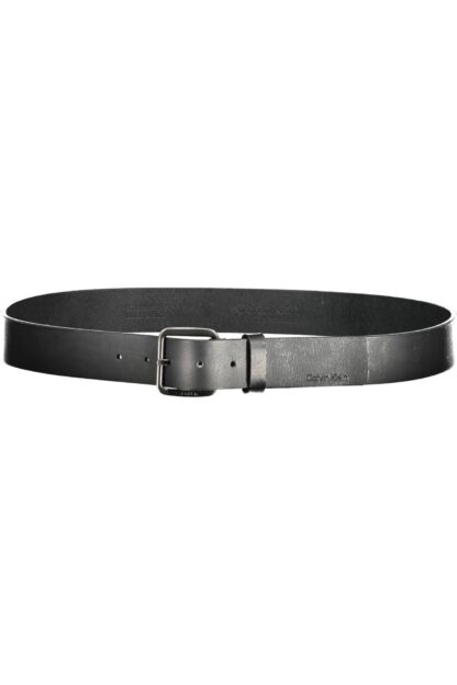 Calvin Klein - Black Leather Men Belt