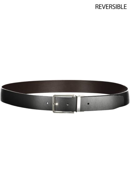 Calvin Klein - Brown Leather Men Belt