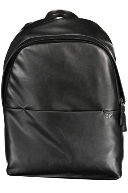 Calvin Klein - Black Polyester Men Backpack