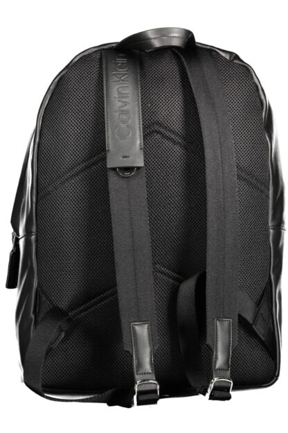 Calvin Klein - Black Polyester Men Backpack