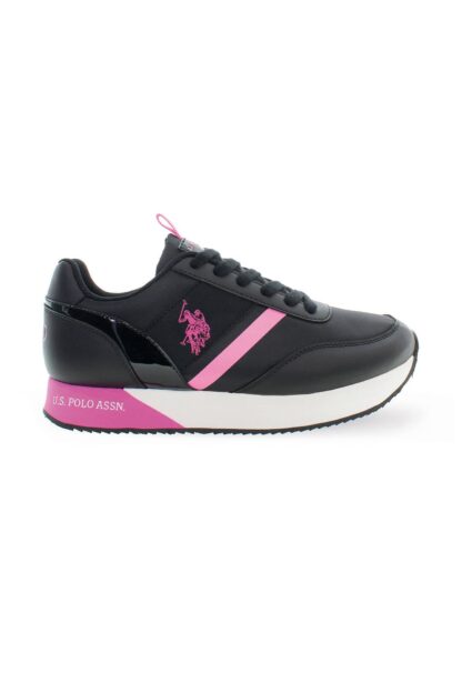 U.S. POLO ASSN. - Black Polyester Women Sneaker