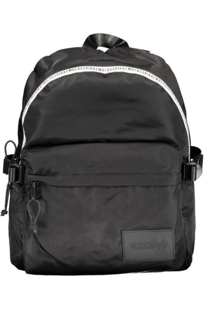 Bikkembergs - Black Nylon Men Backpack