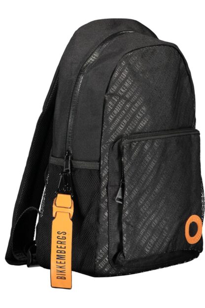 Bikkembergs - Black Nylon Men Backpack