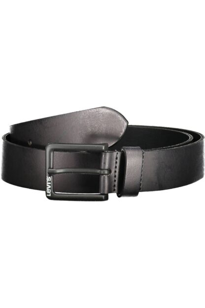 Levi's - Black Leather Men Belt