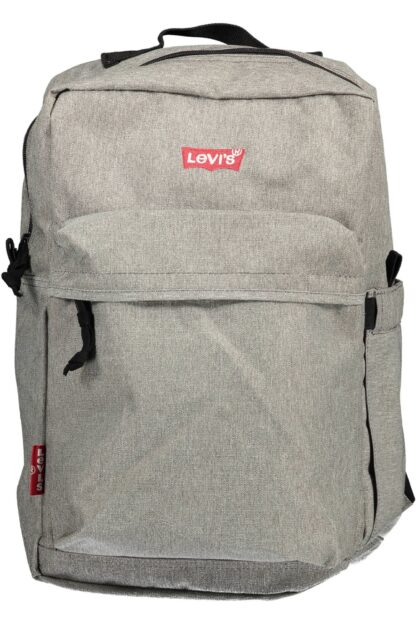 Levi's - Gray Polyester Men Backpack