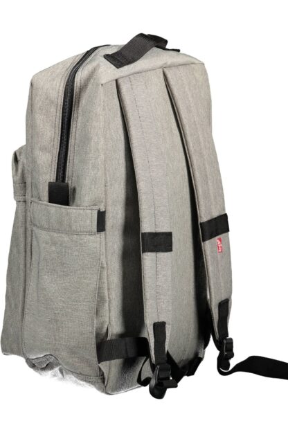 Levi's - Gray Polyester Men Backpack