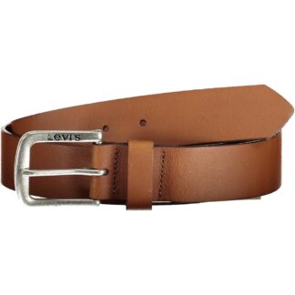 Levi's - Black Leather Men Belt