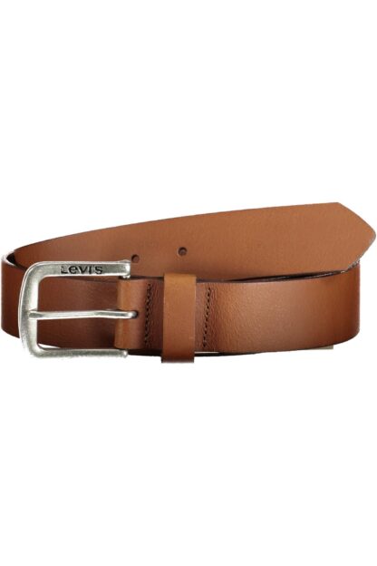 Levi's - Brown Leather Men Belt