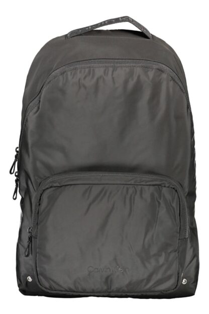 Calvin Klein - Black Polyester Men Backpack