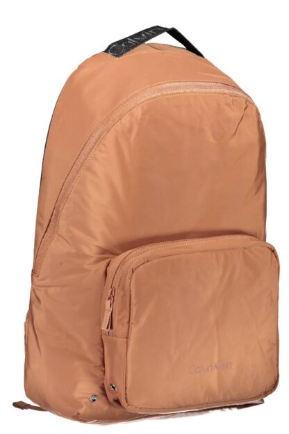 Calvin Klein - Brown Recycled Polyester Men Backpack