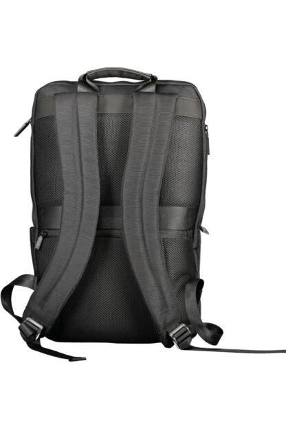 Porsche Design - Black Polyester Men Backpack