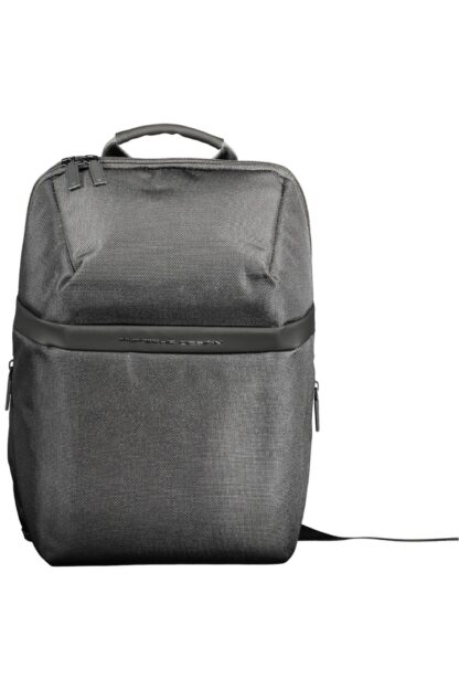 Porsche Design - Black Polyester Men Backpack