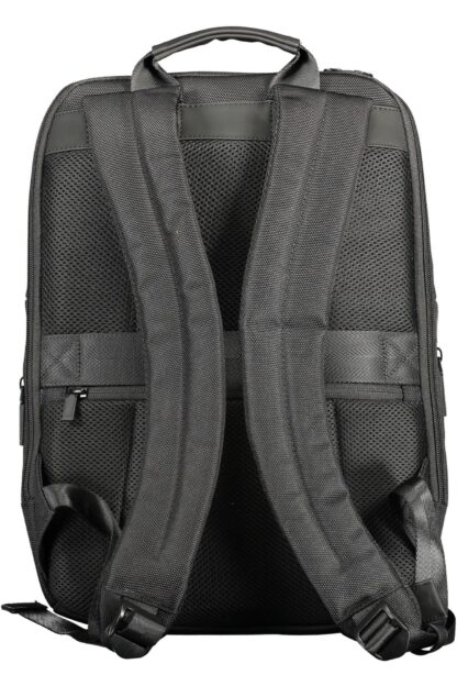 Porsche Design - Black Polyester Men Backpack