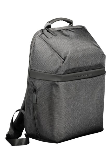 Porsche Design - Black Polyester Men Backpack