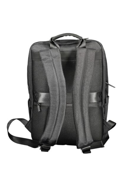 Porsche Design - Black Polyester Men Backpack