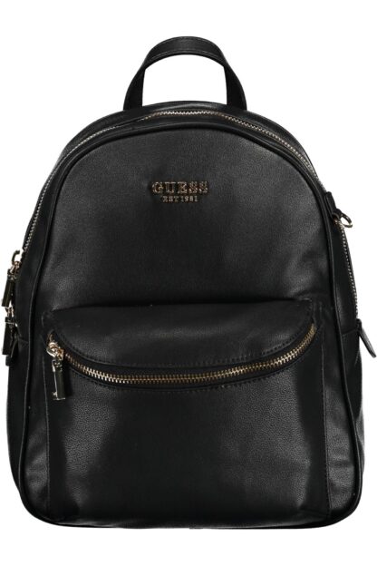 Guess Jeans - Black Polyurethane Women Backpack