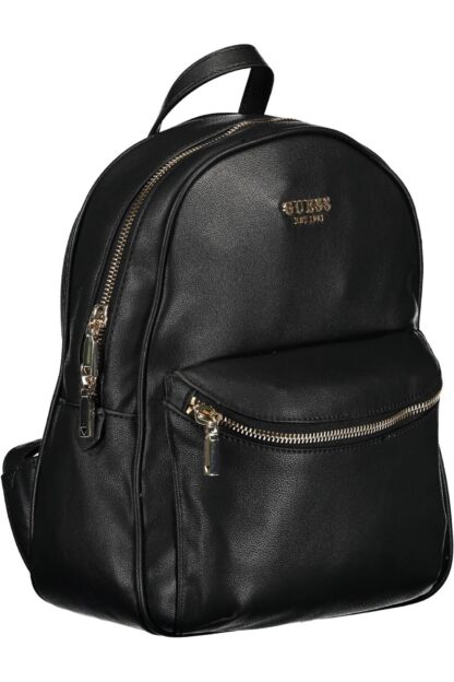 Guess Jeans - Black Polyurethane Women Backpack