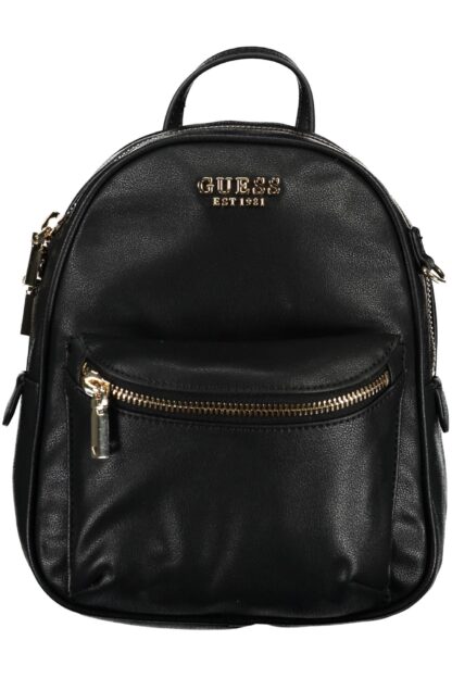 Guess Jeans - Black Polyurethane Women Backpack