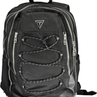 Porsche Design - Black Polyester Men Backpack