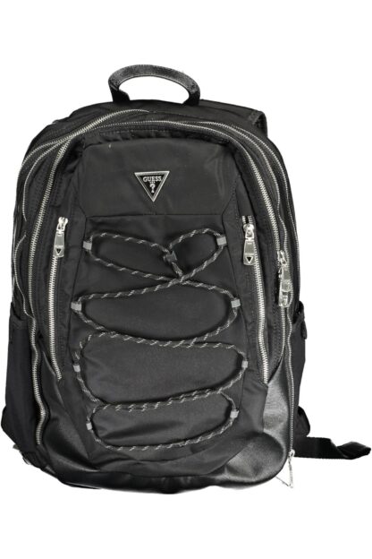 Guess Jeans - Black Polyamide Men Backpack