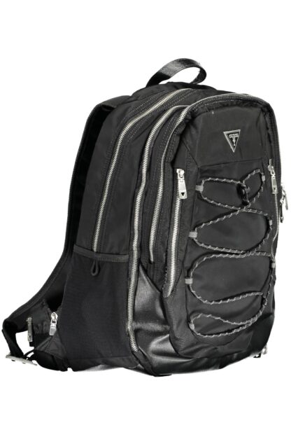 Guess Jeans - Black Polyamide Men Backpack