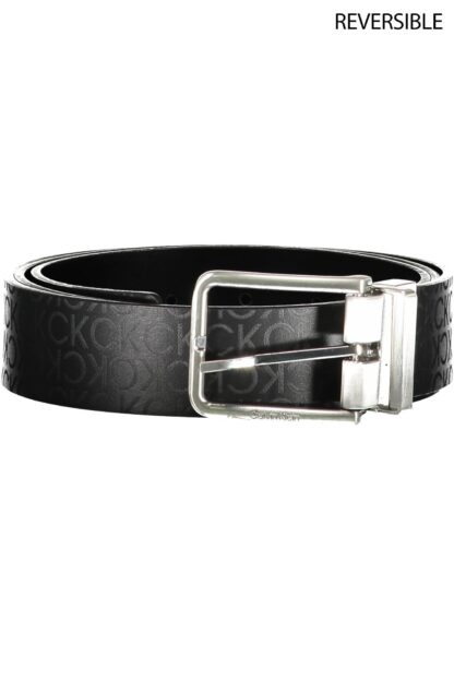 Calvin Klein - Black Polyester Men Belt