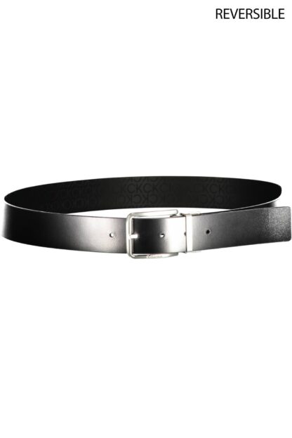 Calvin Klein - Black Polyester Men Belt