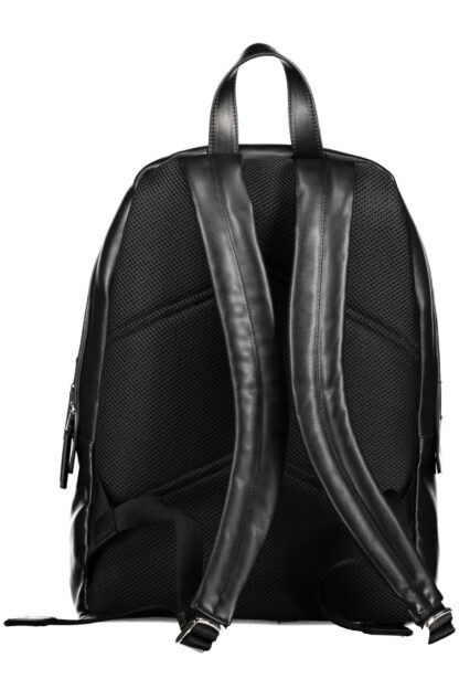 Calvin Klein - Black Polyester Men Backpack