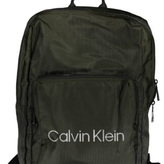 Calvin Klein - Black Polyester Men Backpack