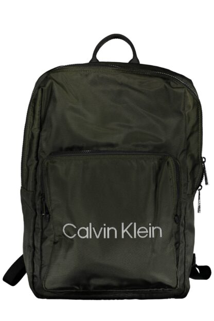 Calvin Klein - Green Polyester Men Backpack