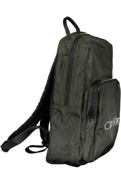 Calvin Klein - Green Polyester Men Backpack