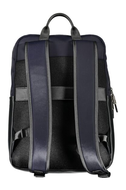 Tommy Hilfiger - Blue Polyurethane Men Backpack