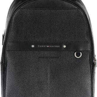 Calvin Klein - Black Polyurethane Men Backpack