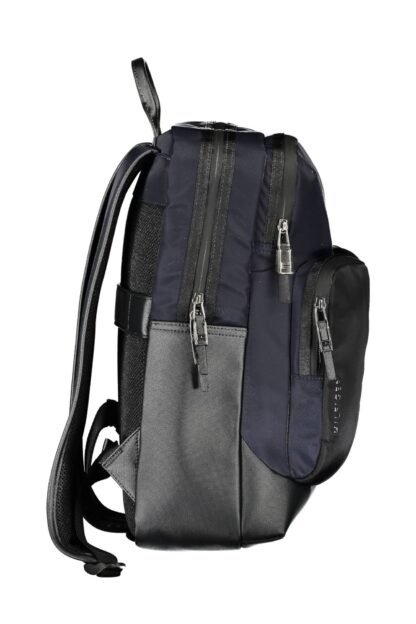 Tommy Hilfiger - Blue Polyurethane Men Backpack