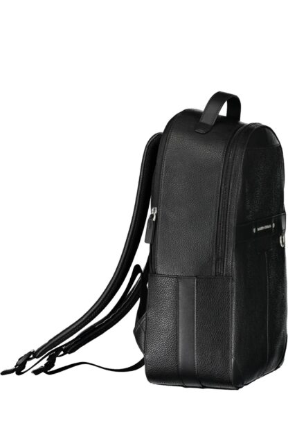 Tommy Hilfiger - Black Polyurethane Men Backpack