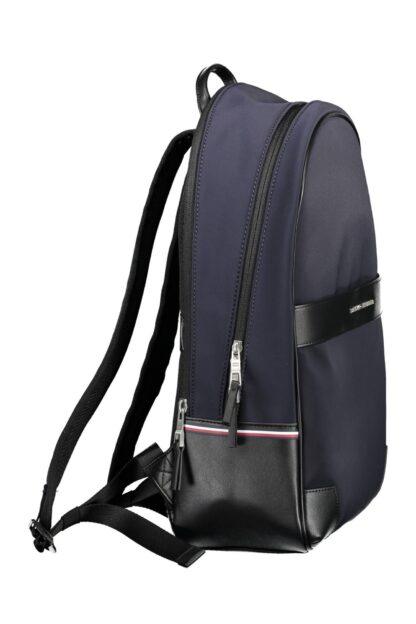 Tommy Hilfiger - Blue Polyester Men Backpack