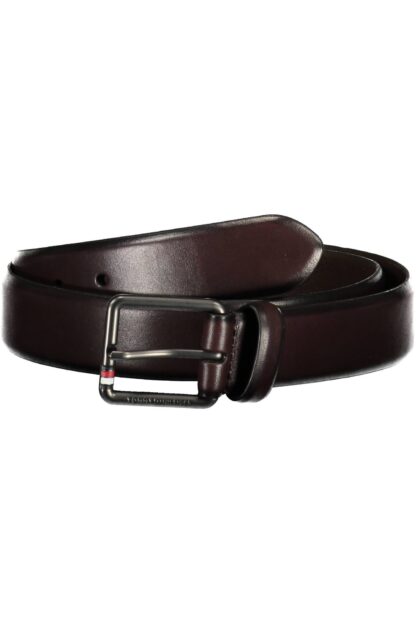 Tommy Hilfiger - Brown Leather Men Belt