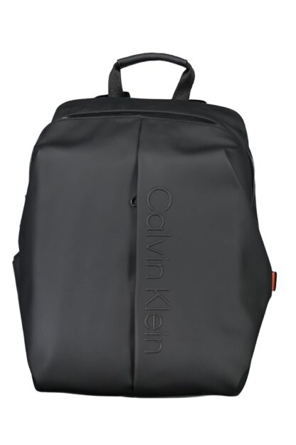 Calvin Klein - Black Polyester Men Backpack