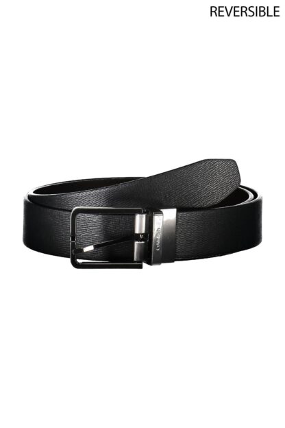 Calvin Klein - Black Polyester Men Belt